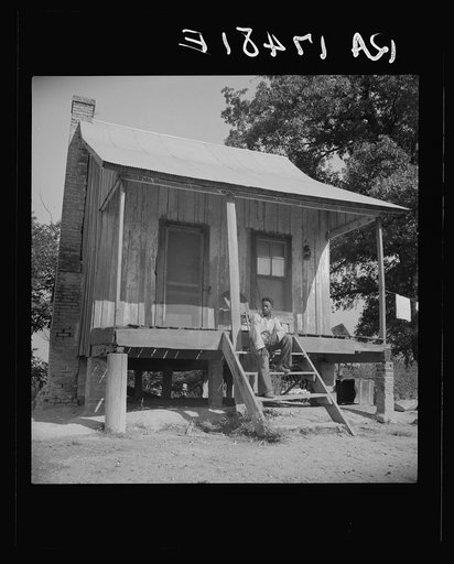 Sharecropper cabin. Coahoma County, Mississippi