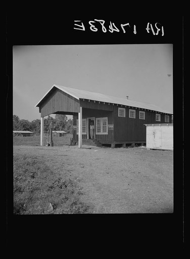 The cooperative store at the Delta cooperative farm near Clarksdale, Mississippi
