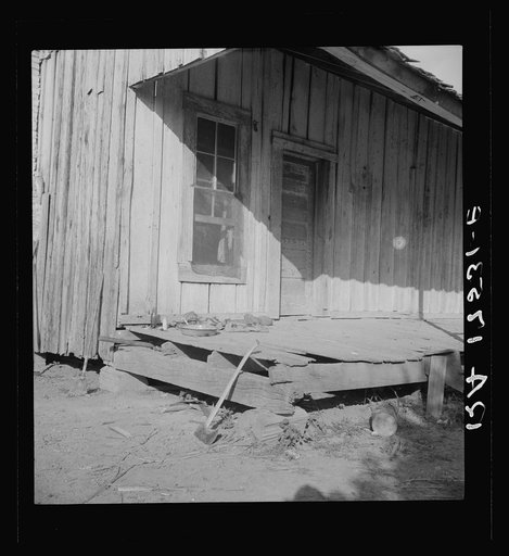 Sharecropper's cabin. Mississippi