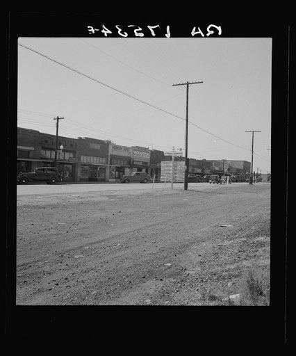 Main street. Drew, Mississippi