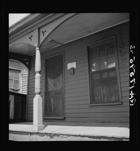 "Furnish room" in the Negro quarter from which cotton hoers are recruited. Memphis, Tennessee