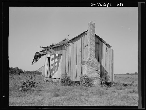 Untitled photo, possibly related to: An abandoned tenant cabin of the Mississippi Delta