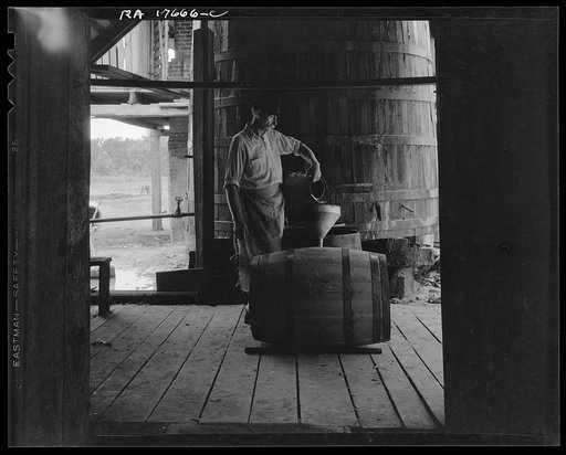 Untitled photo, possibly related to: Turpentine "stiller" near Valdosta, Georgia