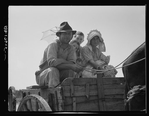 Sharecropper family near Hazlehurst, Georgia