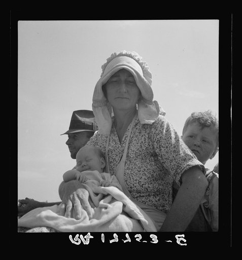 Sharecropper family near Hazlehurst, Georgia