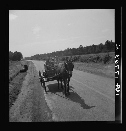 Sharecropper family near Hazlehurst, Georgia