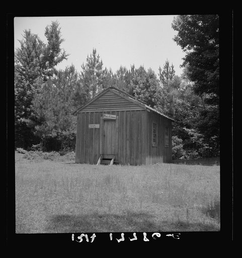 Public library in the southwestern section of Mississippi, in the piney woods