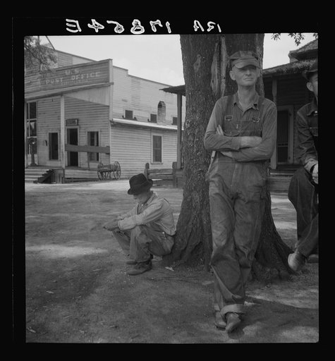Stranded residents of Careyville, Florida, who formerly obtained a livelihood from the lumber industry