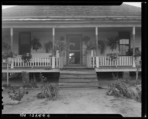 Home of Negro landowner, Greene County, Georgia. This man has owned his land since 1913. He has raised ten children here