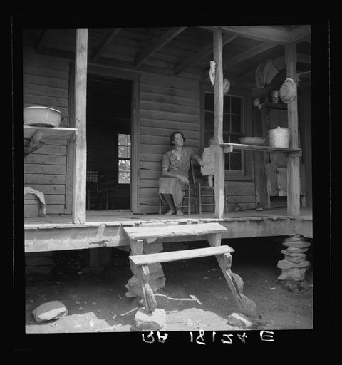 Sharecropper family near Chesnee, South Carolina