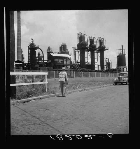 Picket oil plant at Muskogee, Oklahoma