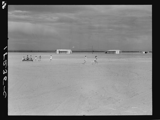 Casa Grande project, Arizona. Large-scale corporate farming by sixty-two families who divide profits. Children in group came from eight different states