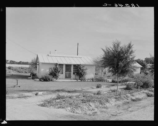 Glendale project (Farm Security Administration), Arizona. One of the twenty-four homes on the part-time farm project