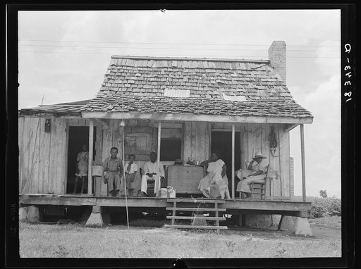 Saturday afternoon in summer on an Arkansas delta plantation