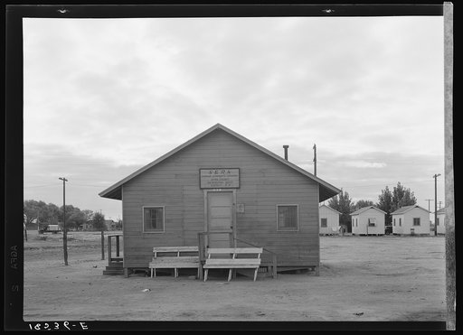 Scene in Shafter, richest potato-producing area in California