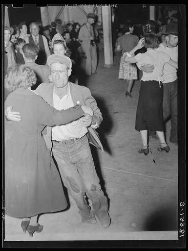 Halloween party at Shafter migrant camp, California