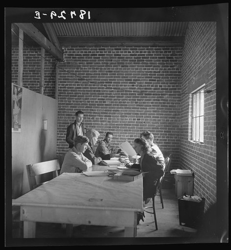 Bakersfield, California. Applications for "grants" during cotton pickers' strike