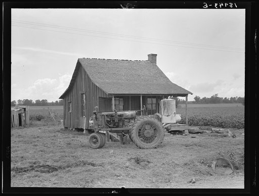 Tractors with pneumatic tires are replacing mules on the Delta plantations. Arkansas