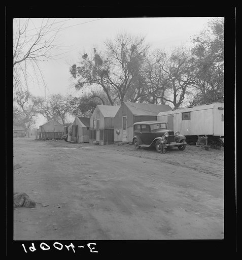 Near Brentwood, California. Winter quarters of migrants. Agricultural laborers