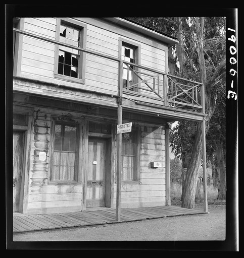 Untitled photo, possibly related to: Clayton, California. Architectural survivals