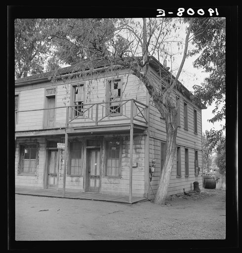 Clayton, California. Architectural survivals