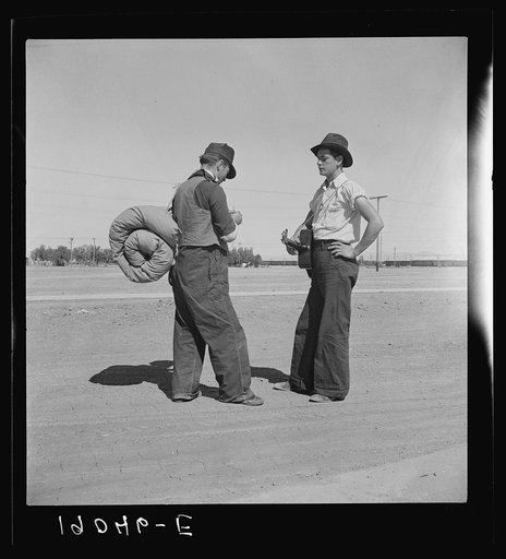 One of the roads leading into Calipatria, Imperial County, California