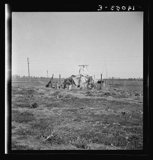 Patterson, California. Squatter camp