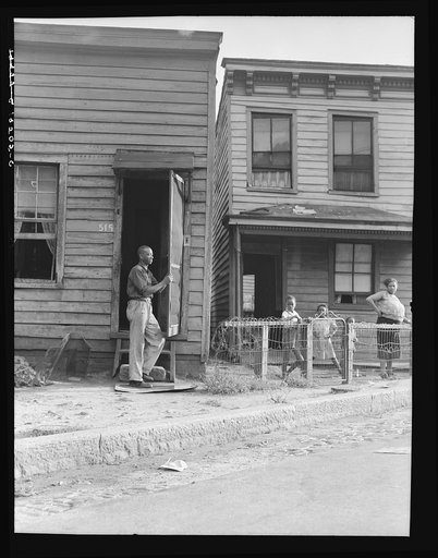 Housing. Richmond, Virginia. Twelve dollars a month for three rooms