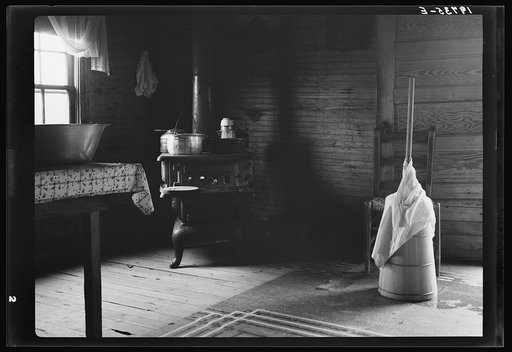 Corner of kitchen. Home of tobacco sharecropper. Person County, North Carolina
