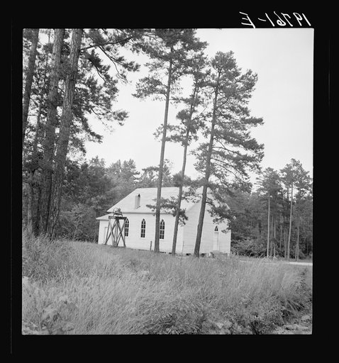 Negro Baptist church. Person County, North Carolina