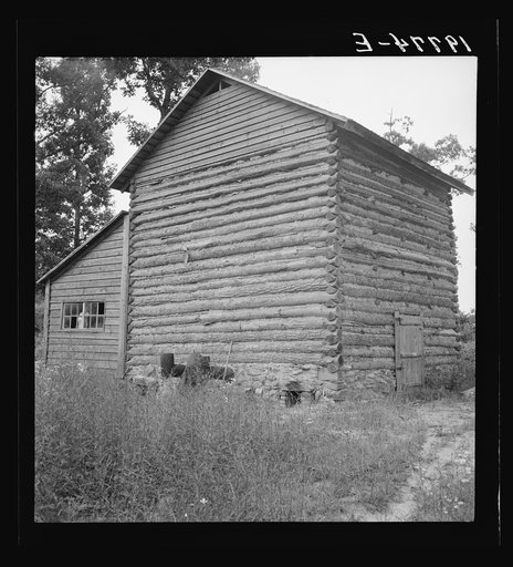 Tobacco barn and shed. Person County, North Carolina