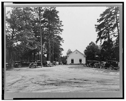Wheeley's Church and grounds. Person County, North Carolina