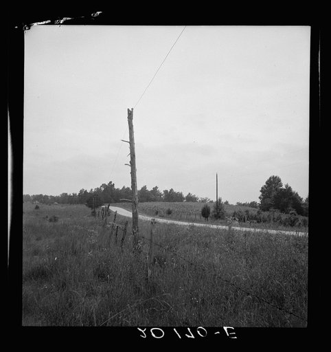Route 501. One mile north of Bethel Hill High School, Person County. Map code: Person 17.