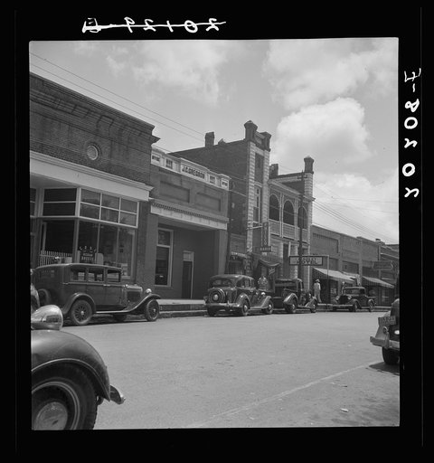 Fayetteville Street in Siler City, North Carolina