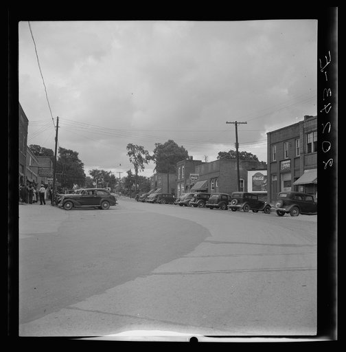 Pittsboro, North Carolina. On U.S. 15. Saturday afternoon