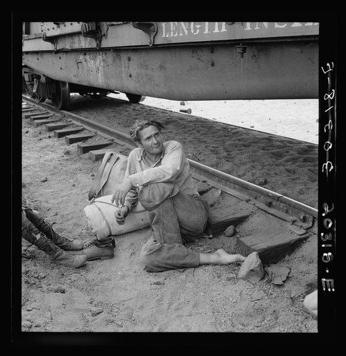 His family traveled with him on the freights. Washington, Toppenish, Yakima Valley