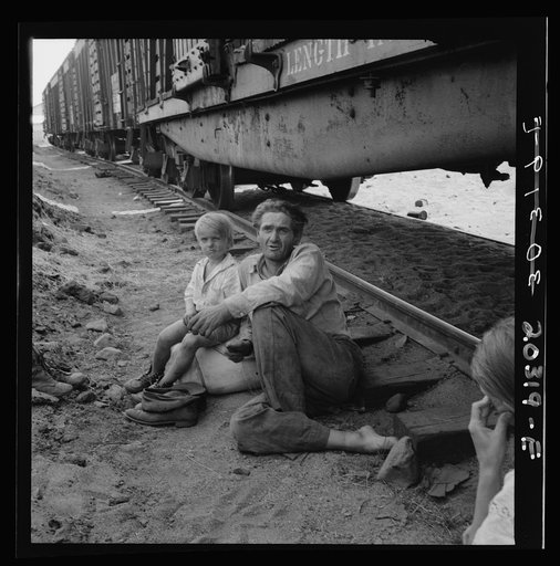 His family traveled with him on the freights. Washington, Toppenish, Yakima Valley