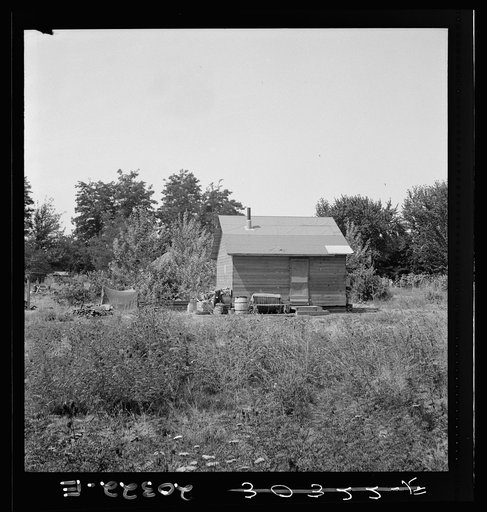 Another home recently self-built in one of several shacktown communities around Yakima. Washington, Yakima, Sumac Park