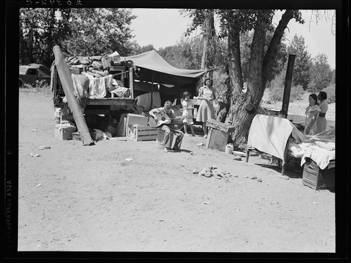 Untitled photo, possibly related to: Washington, Yakima Valley. Camp of migratory families in "Ramblers Park."