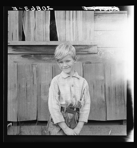 The youngest Arnold boy who also works at land clearing. Western Washington, Thurston County, Michigan Hill. See general caption number 36