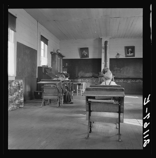 9:00 a.m. Four pupils attend this day, of the seven who are enrolled at the eastern Oregon county school. Between Pleasant Valley and Durkee, Baker County, Oregon