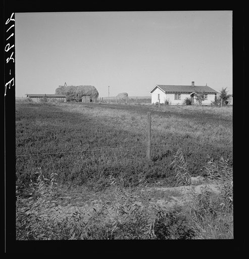 The Emmett Smith house, one of the best of the flat. Dead Ox Flat, Malheur County, Oregon. General caption number 67-111