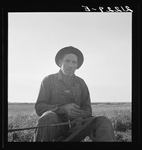Untitled photo, possibly related to: Mr. Roberts, FSA (Farm Security Administration) borrower. Owyhee project. Malheur County, Oregon