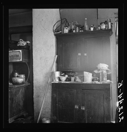 Untitled photo, possibly related to: Another corner of the Soper kitchen. Willow Creek area, Malheur County, Oregon. General caption number 72