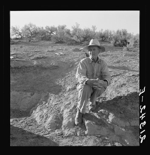 Untitled photo, possibly related to: Mr. and Mrs. Sam Cates, Cow Hollow farmers. Malheur County, Oregon