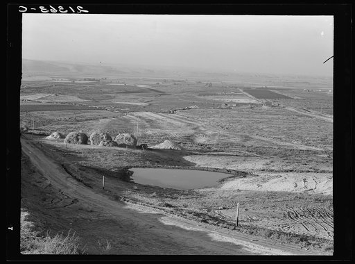 Untitled photo, possibly related to: Looking across the Malheur Valley from Lincoln Bench. Malheur County, Oregon