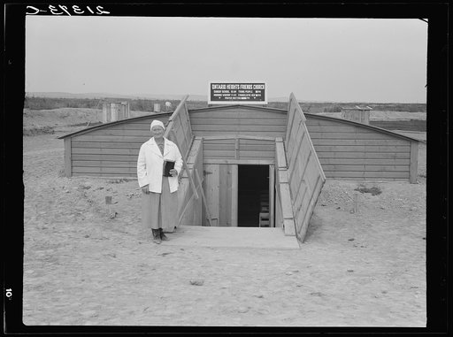 Untitled photo, possibly related to: All the members of the congregation. Friends church (Quaker). Dead Ox Flat, Malheur County, Oregon