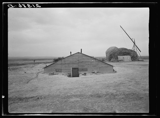 Home of Free family who had lived in Beaver County, Oklahoma, for thirty years. Dead Ox Flat, Malheur County, Oregon