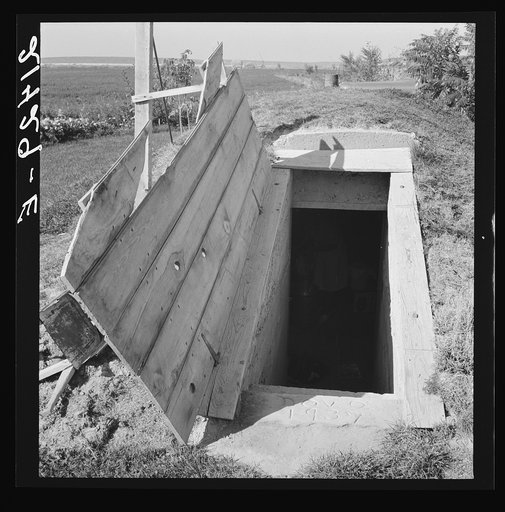 Storage cellar on Botner farm. Nyssa Heights, Malheur County, Oregon