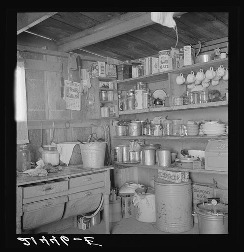 Corner of Dazey kitchen. Homedale district, Malheur County, Oregon